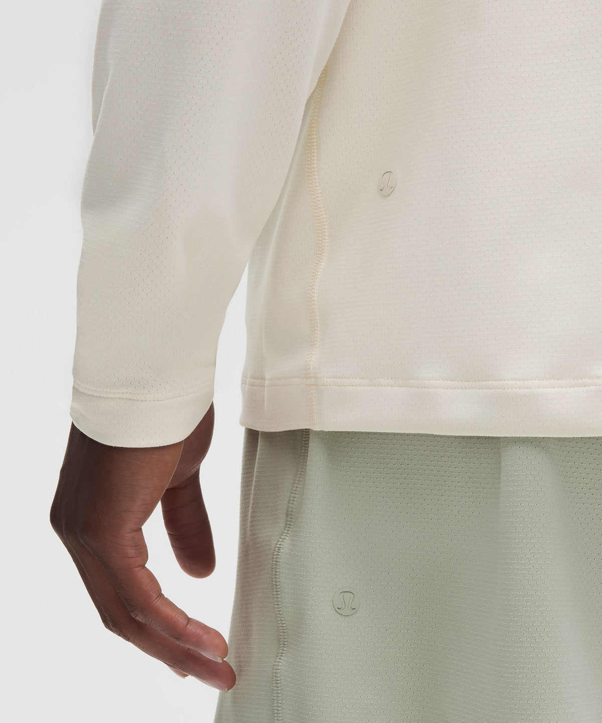 Lululemon Mesh Soft Jersey Half Zip