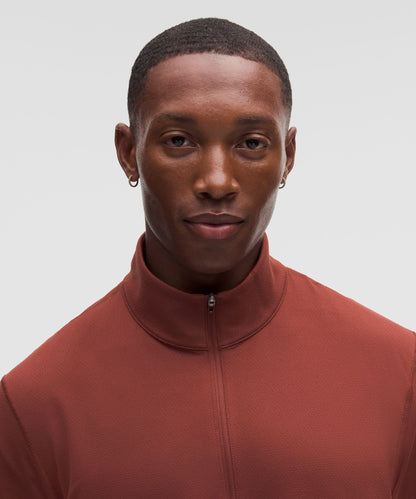 Lululemon Mesh Soft Jersey Half Zip
