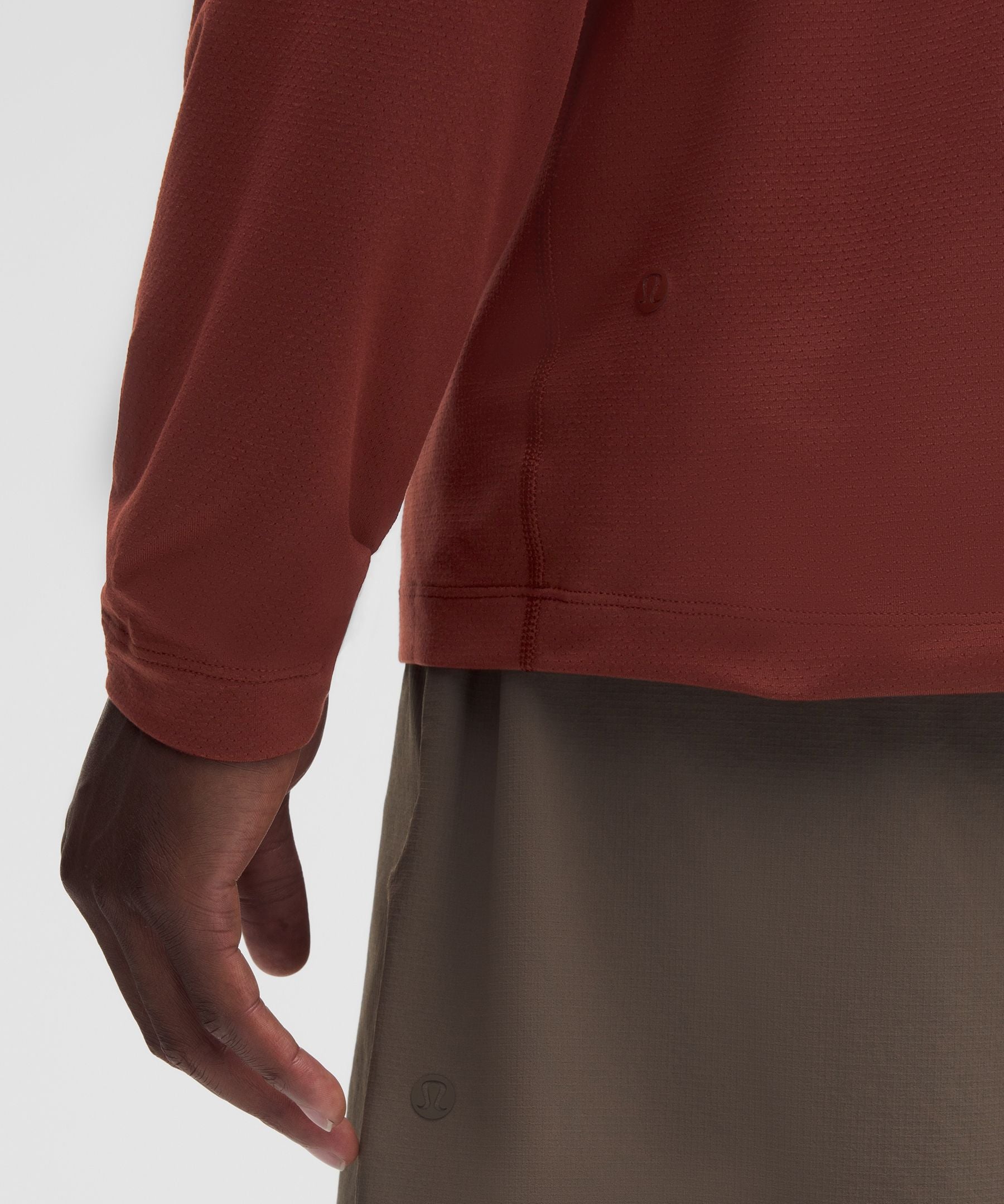 Lululemon Mesh Soft Jersey Half Zip