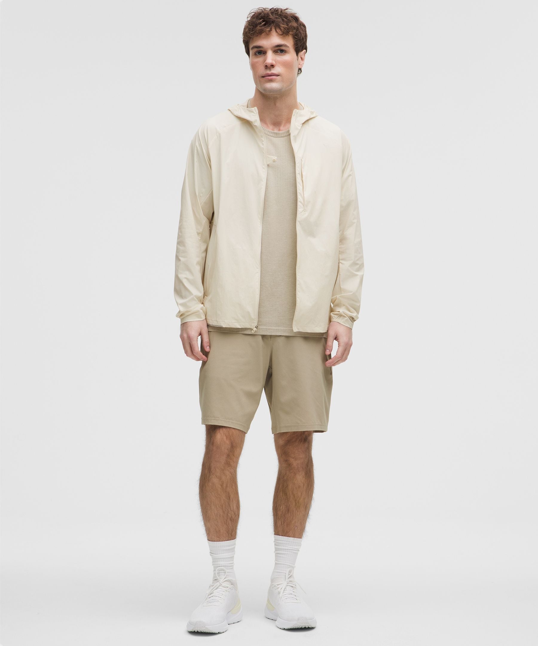 Lululemon Fast and Free Jacket Light Ivory