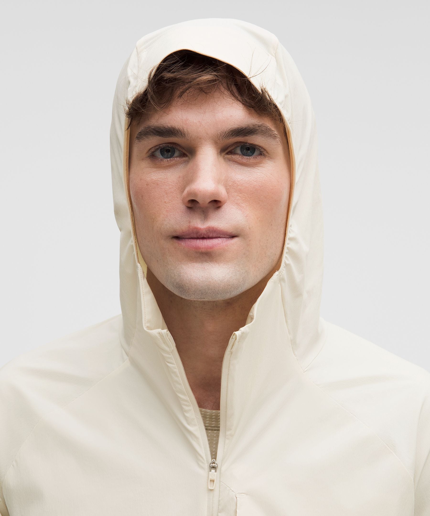 Lululemon Fast and Free Jacket Light Ivory