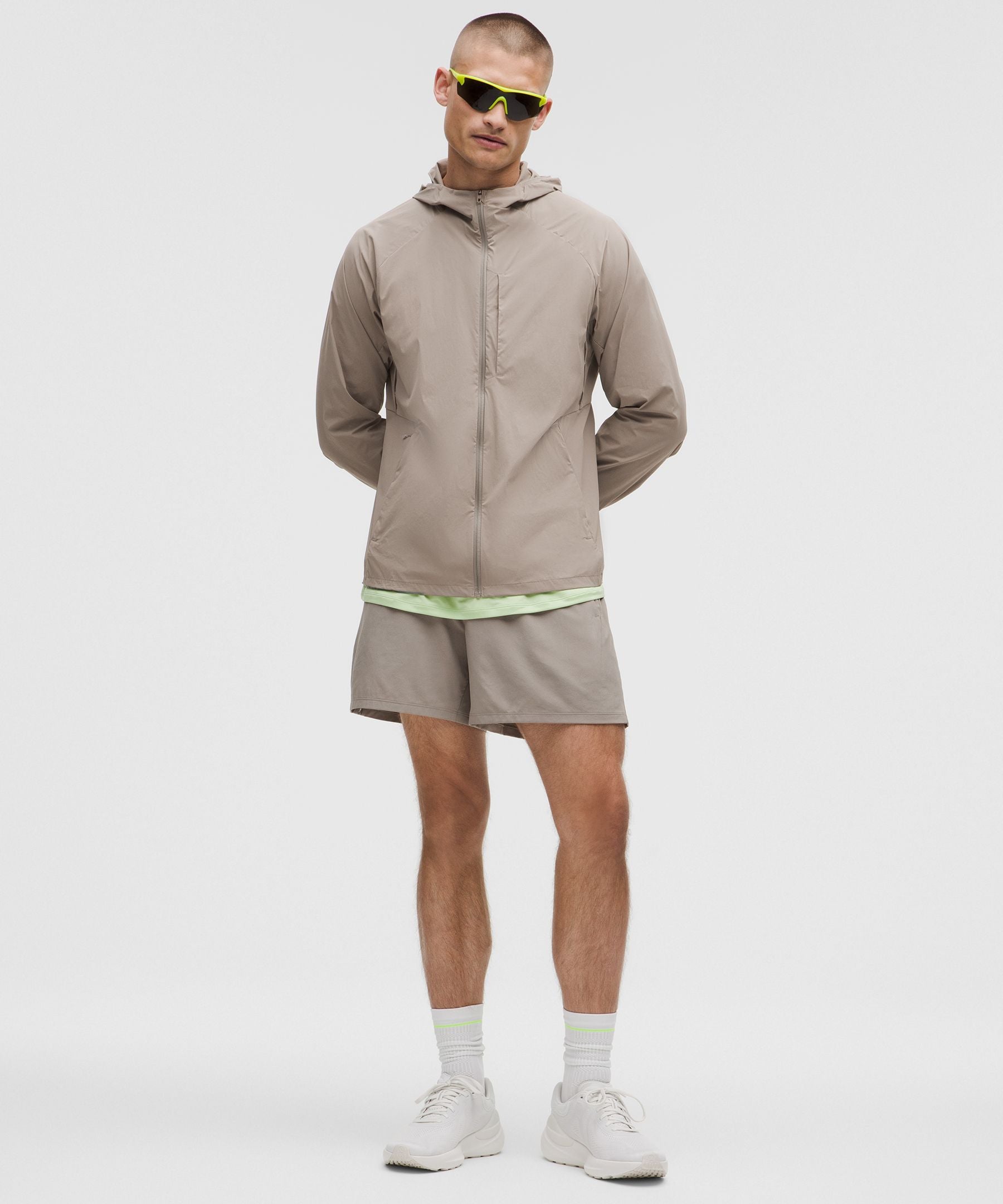 Lululemon Fast and Free Jacket Warm Ash Grey