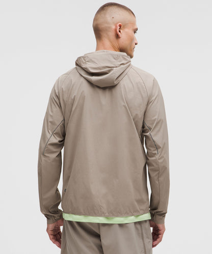 Lululemon Fast and Free Jacket Warm Ash Grey