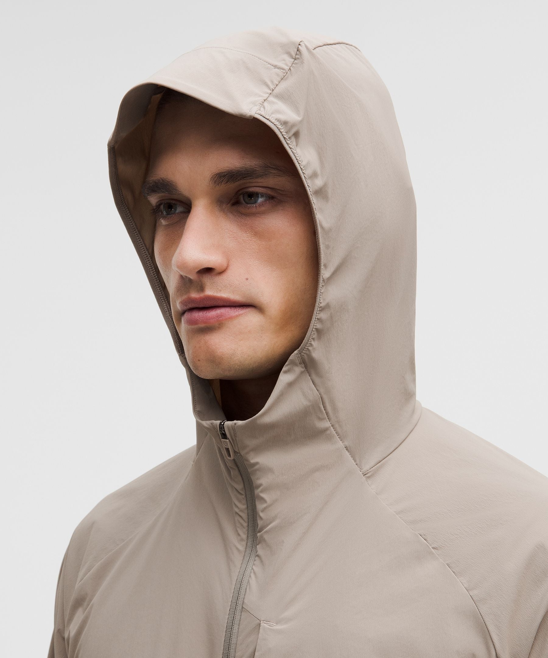 Lululemon Fast and Free Jacket Warm Ash Grey