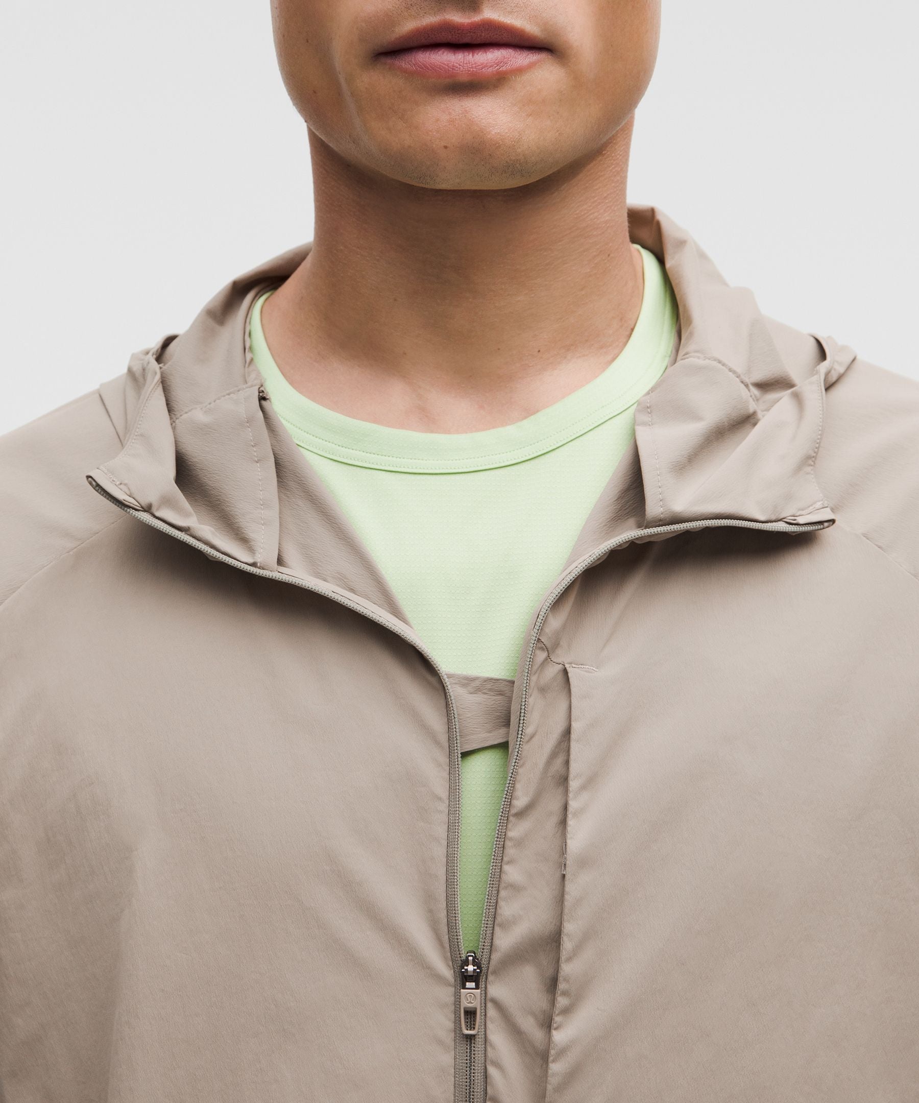 Lululemon Fast and Free Jacket Warm Ash Grey