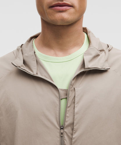 Lululemon Fast and Free Jacket Warm Ash Grey