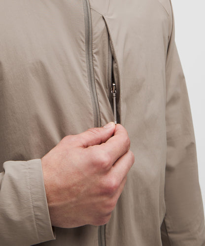 Lululemon Fast and Free Jacket Warm Ash Grey