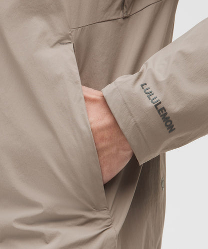 Lululemon Fast and Free Jacket Warm Ash Grey