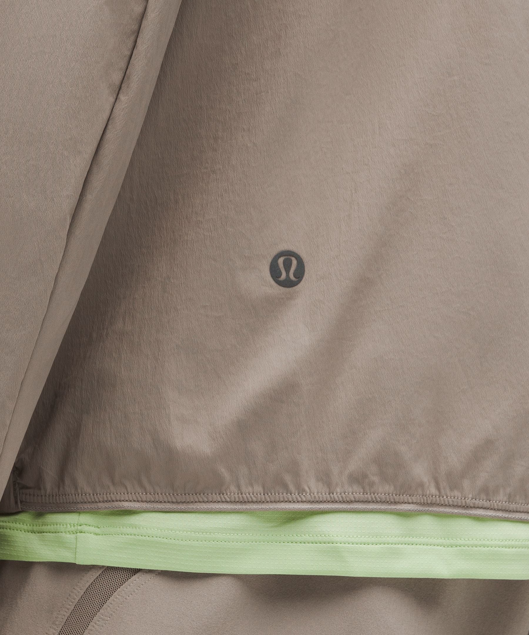 Lululemon Fast and Free Jacket Warm Ash Grey