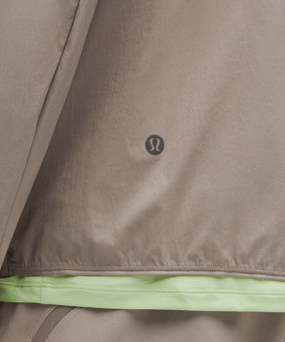 Lululemon Fast and Free Jacket Warm Ash Grey