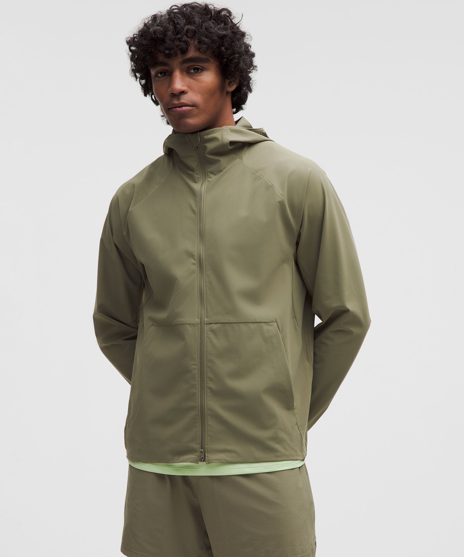 Lululemon Pace Breaker Jacket Bay Leaf