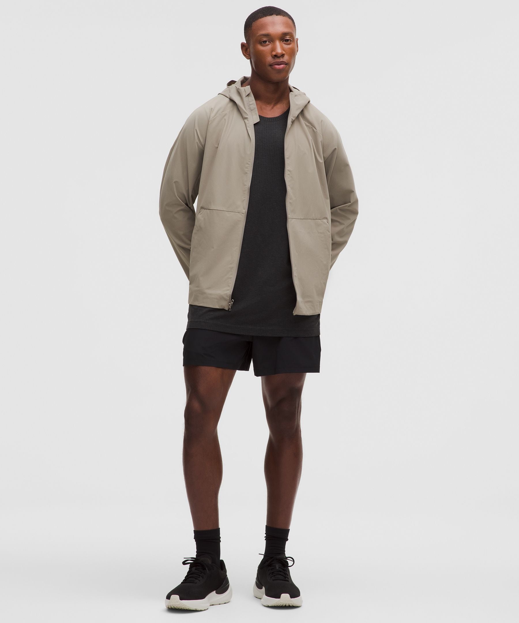Lululemon Pace Breaker Jacket Warm Ash Grey