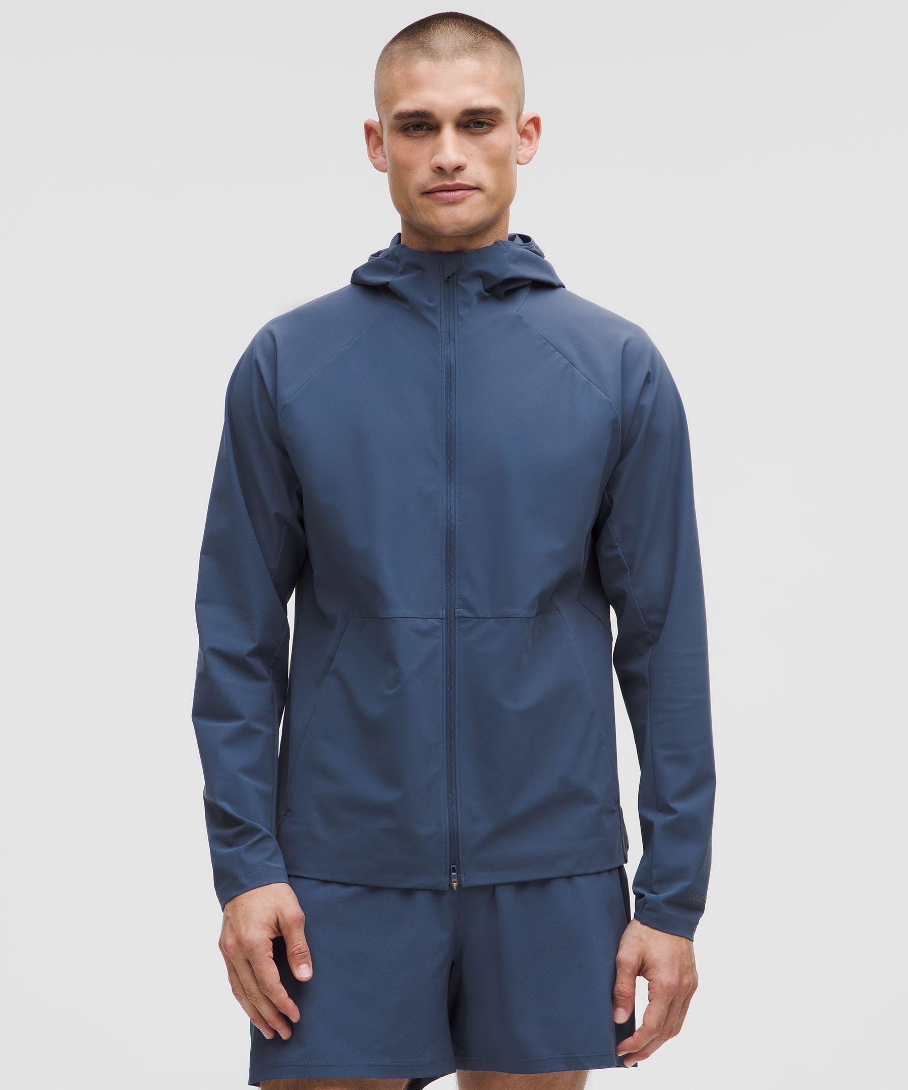 Lululemon Pace Breaker Jacket Blue Twill