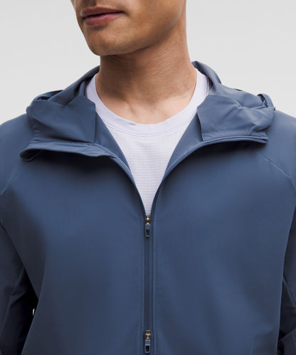 Lululemon Pace Breaker Jacket Blue Twill