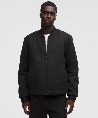 Lululemon Insulated Cotton-Blend Bomber Jacket