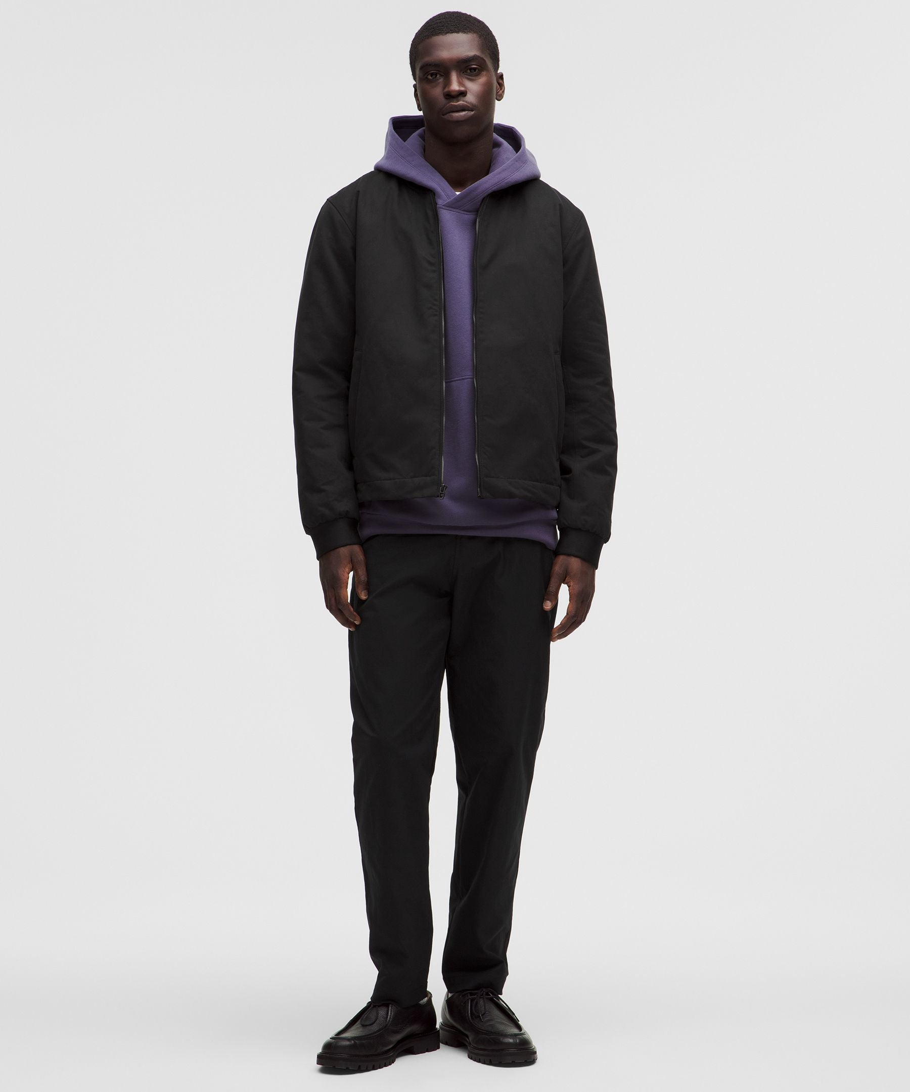 Lululemon Insulated Cotton-Blend Bomber Jacket