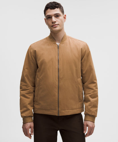 Lululemon Insulated Cotton-Blend Bomber Jacket