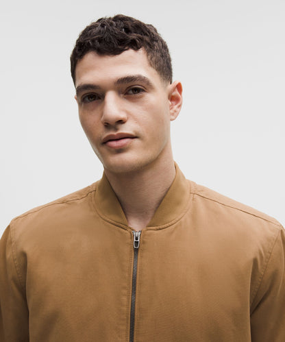 Lululemon Insulated Cotton-Blend Bomber Jacket