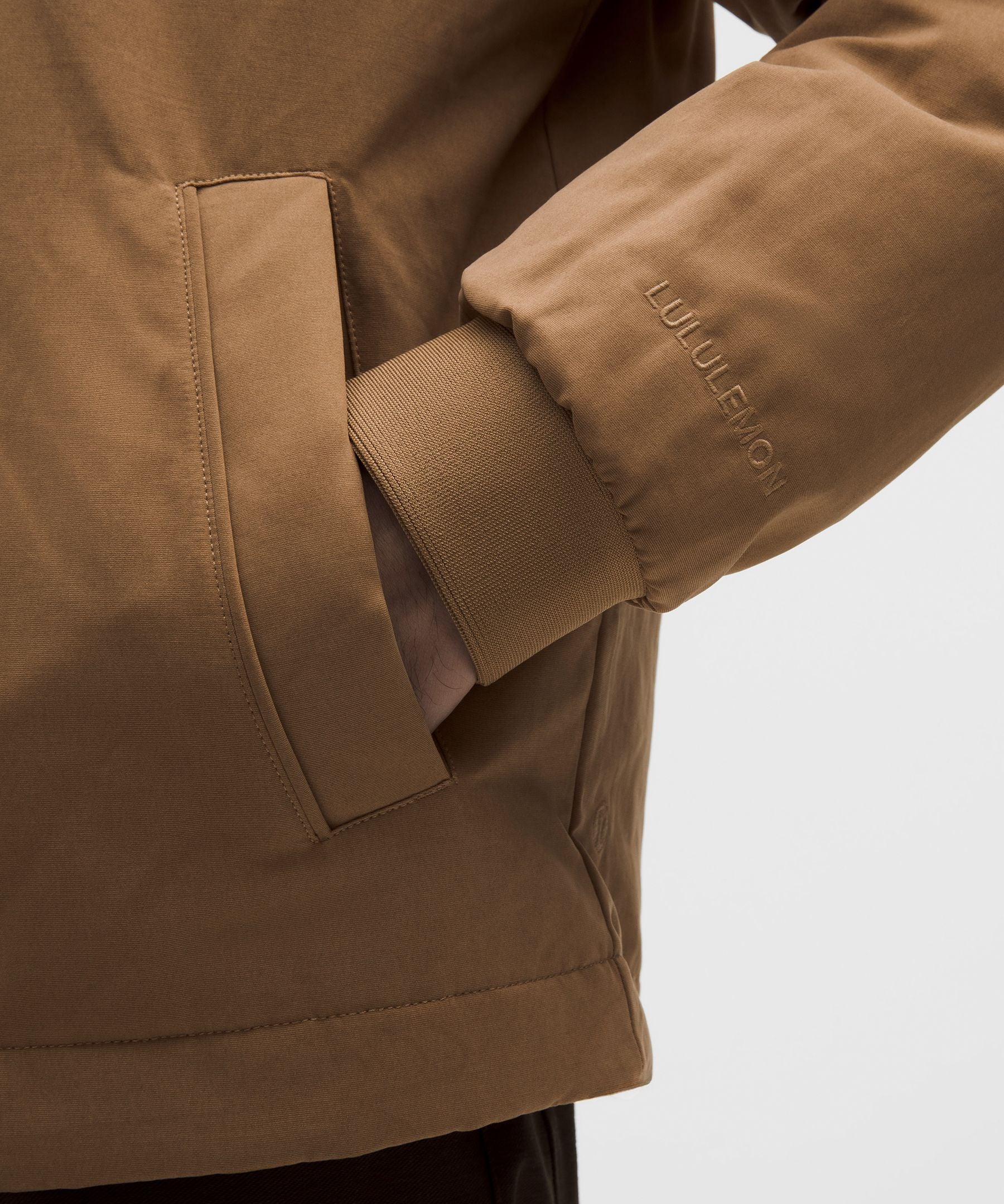 Lululemon Insulated Cotton-Blend Bomber Jacket