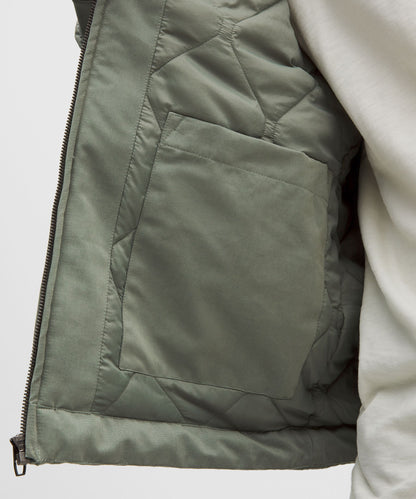 Lululemon Insulated Cotton-Blend Bomber Jacket