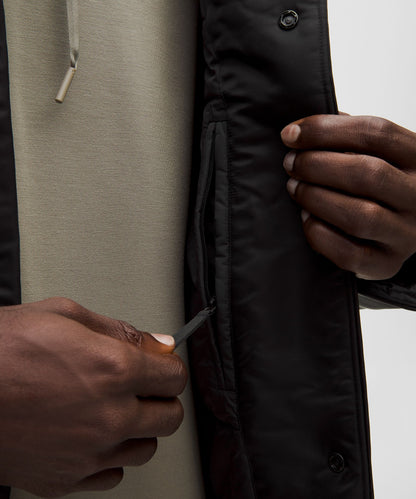 Lululemon Snap-Front Insulated Hooded Jacket