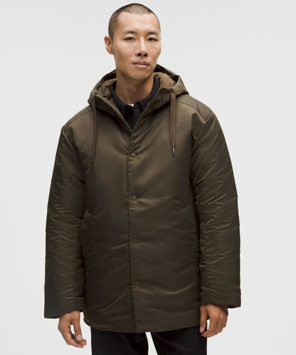 Lululemon Snap-Front Insulated Hooded Jacket