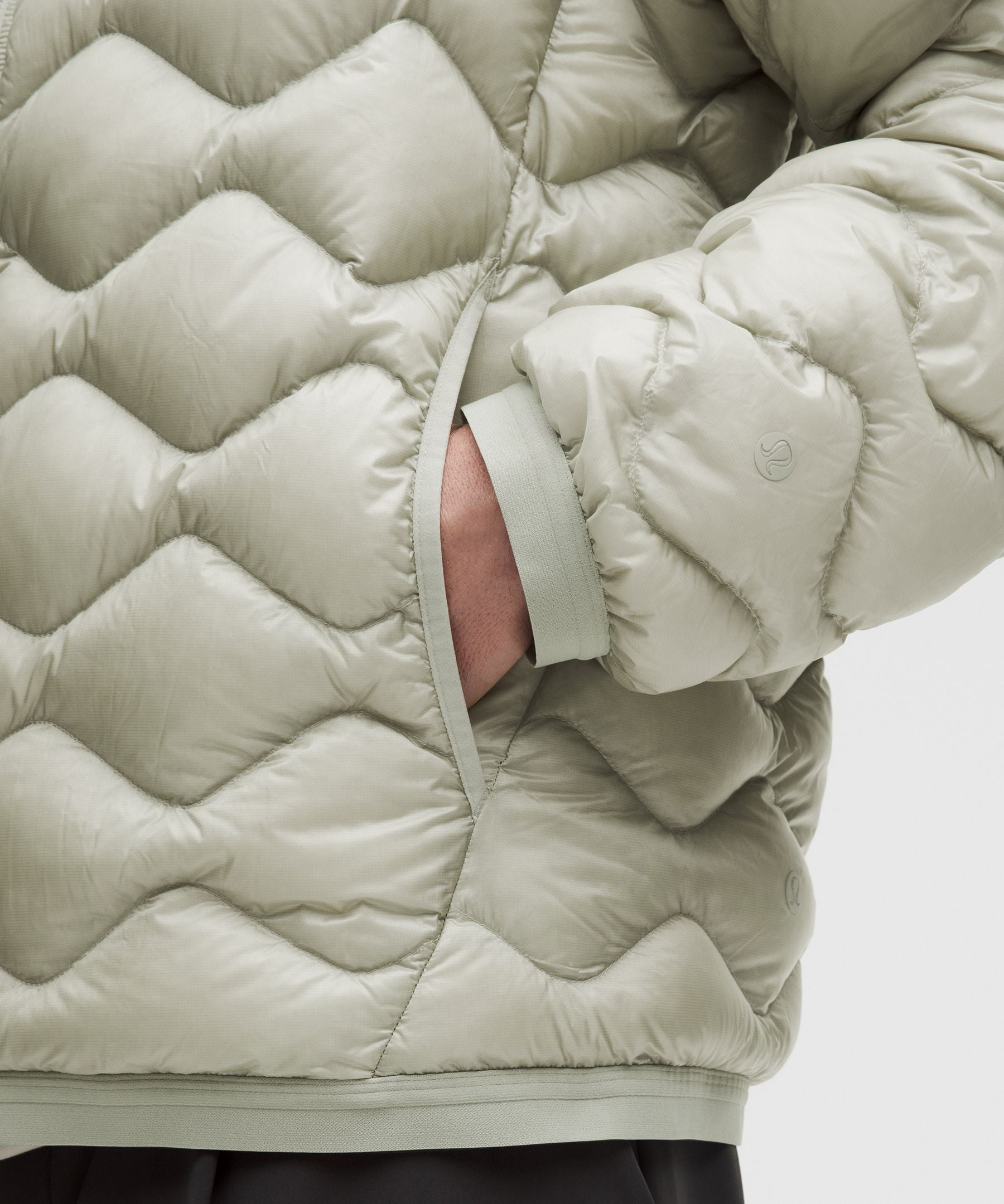 Lululemon Featherweight 900-Down-Fill Quilted Hooded Jacket