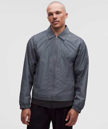 Lululemon Cotton-Blend Collared Jacket