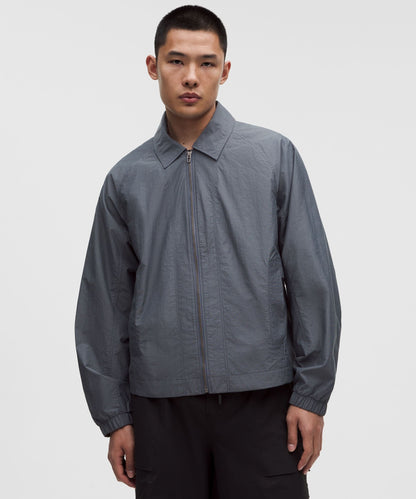 Lululemon Cotton-Blend Collared Jacket