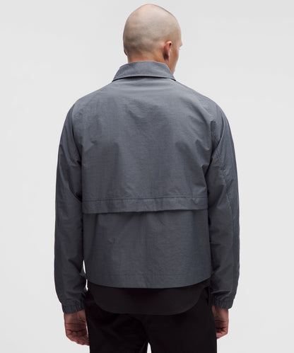 Lululemon Cotton-Blend Collared Jacket