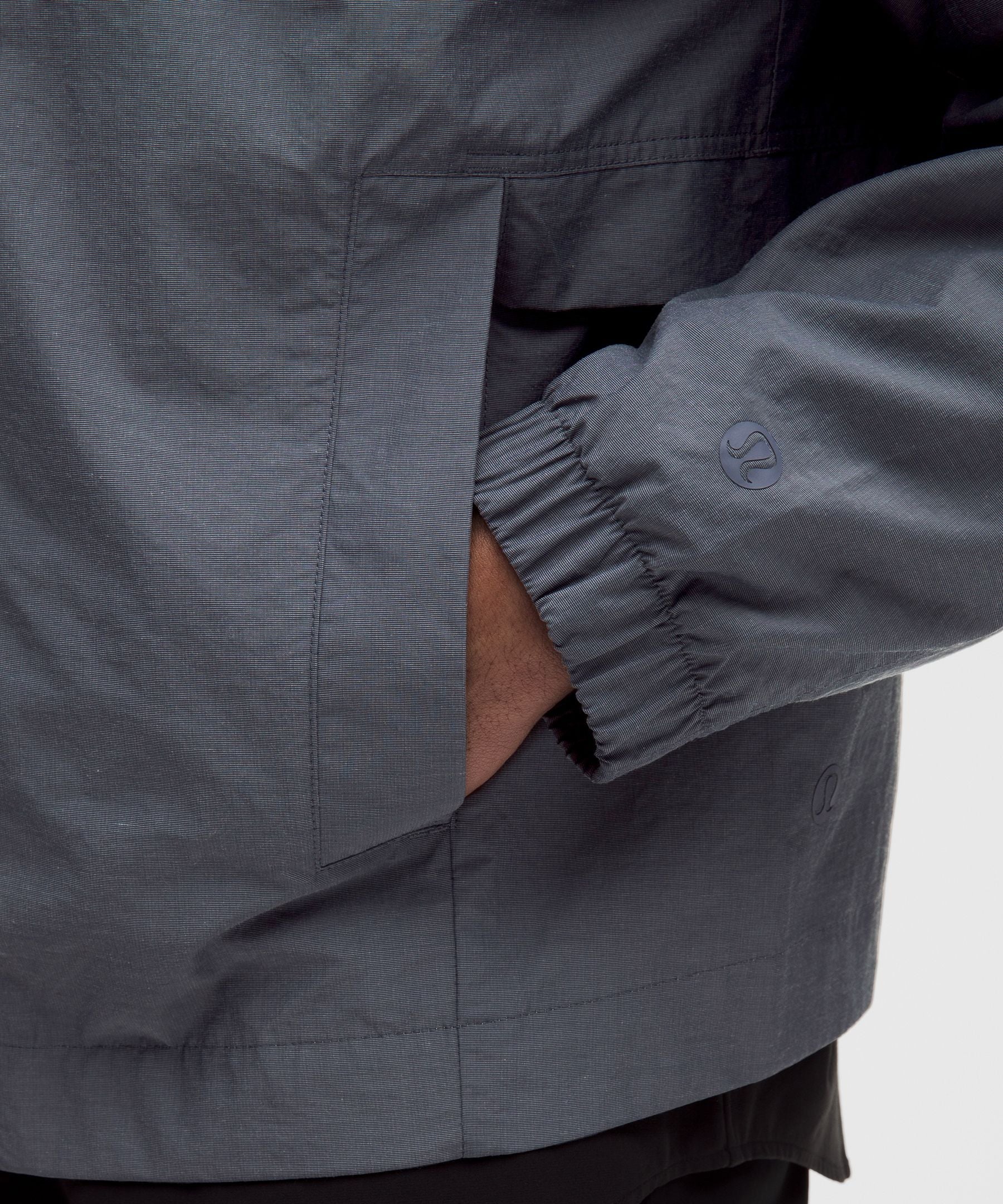 Lululemon Cotton-Blend Collared Jacket