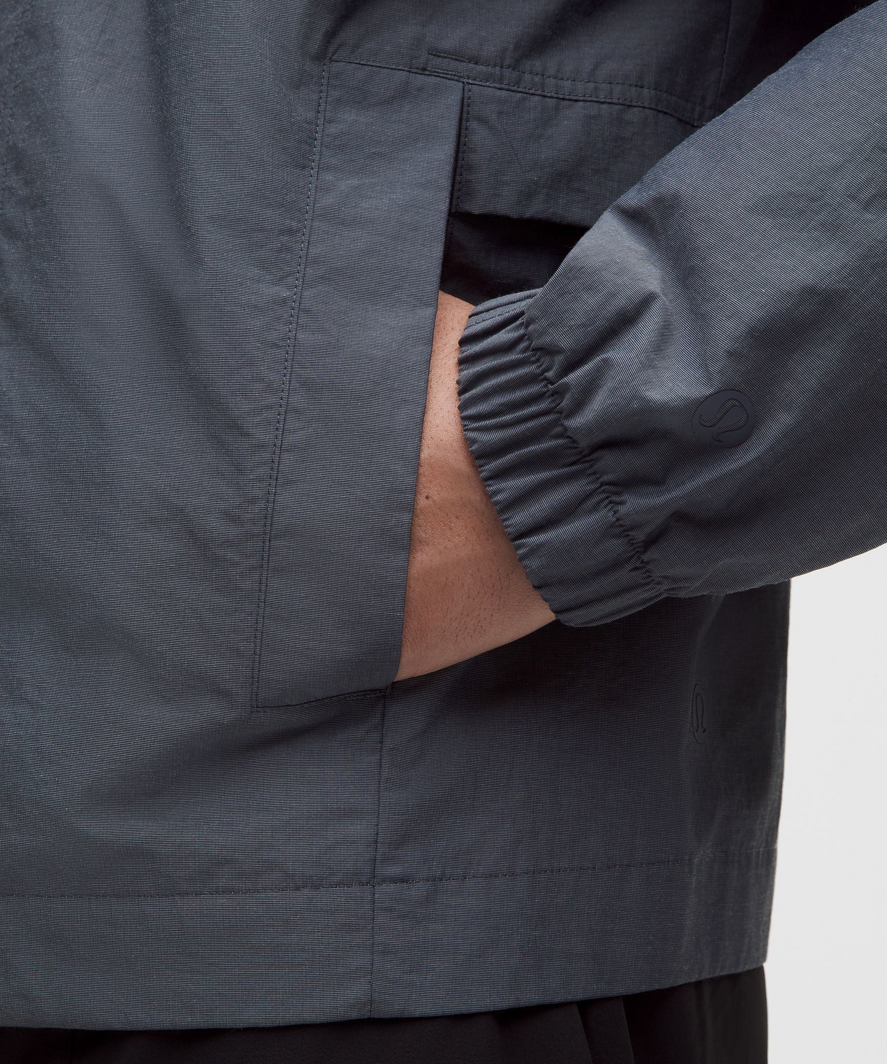 Lululemon Cotton-Blend Collared Jacket