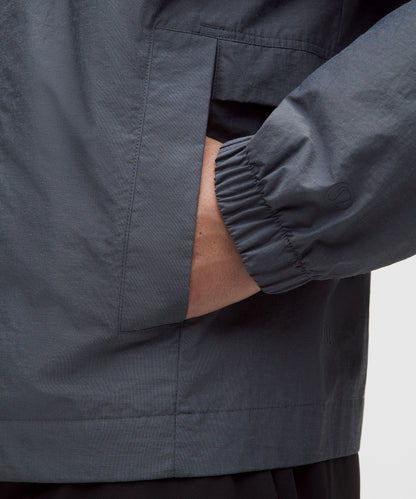Lululemon Cotton-Blend Collared Jacket