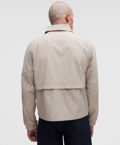 Lululemon Cotton-Blend Collared Jacket