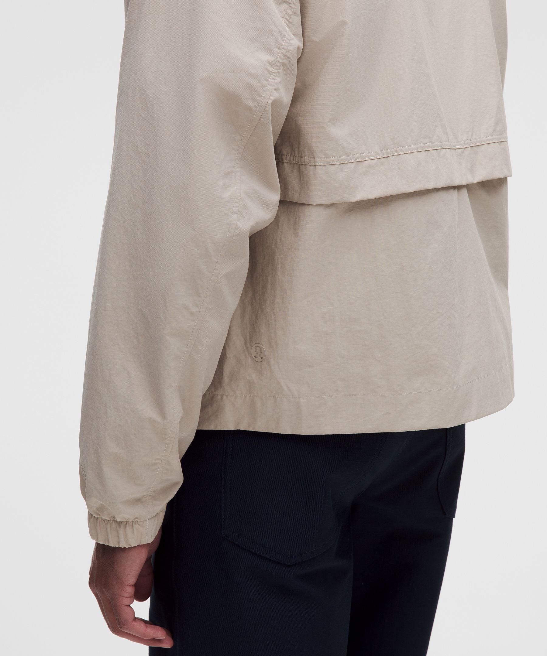 Lululemon Cotton-Blend Collared Jacket