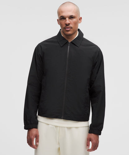Lululemon Cotton-Blend Collared Jacket