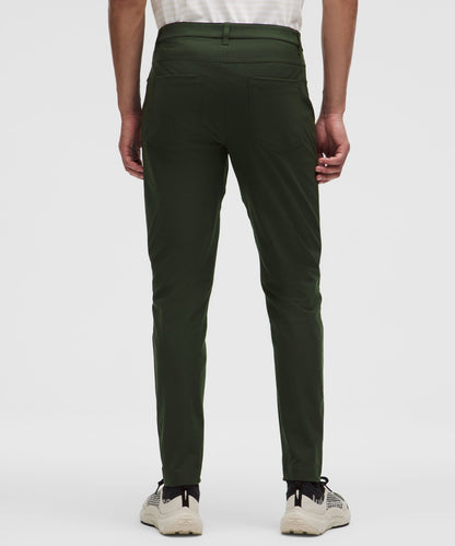Lululemon ABC Slim-Fit 5 Pocket Pant 32L *Warpstreme Gator Green