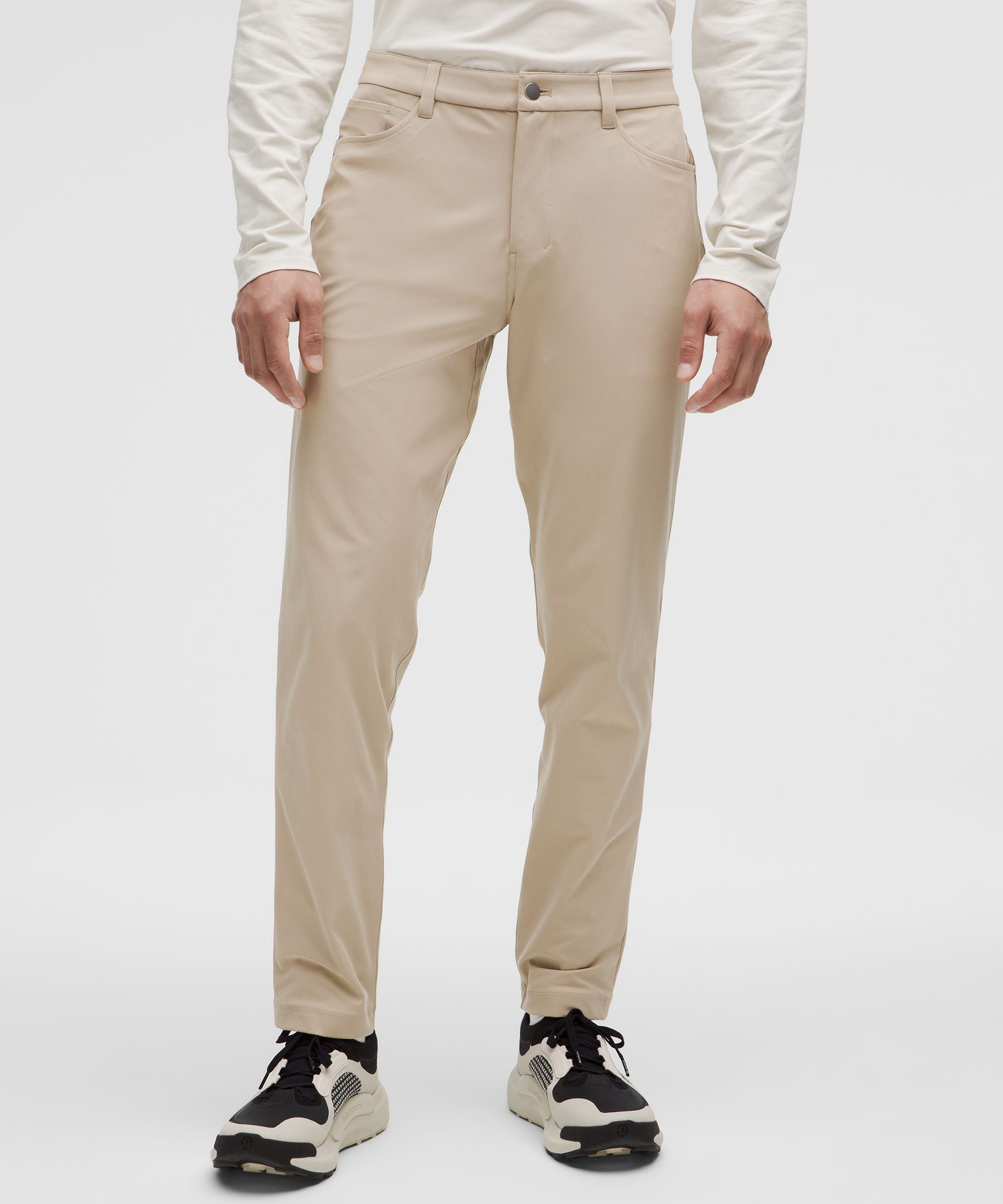 Lululemon ABC Slim-Fit 5 Pocket Pant 32L *Warpstreme Wacky Khaki