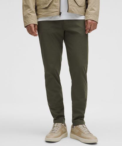 Lululemon ABC Slim-Fit 5 Pocket Pant 32L *Warpstreme Dark Olive