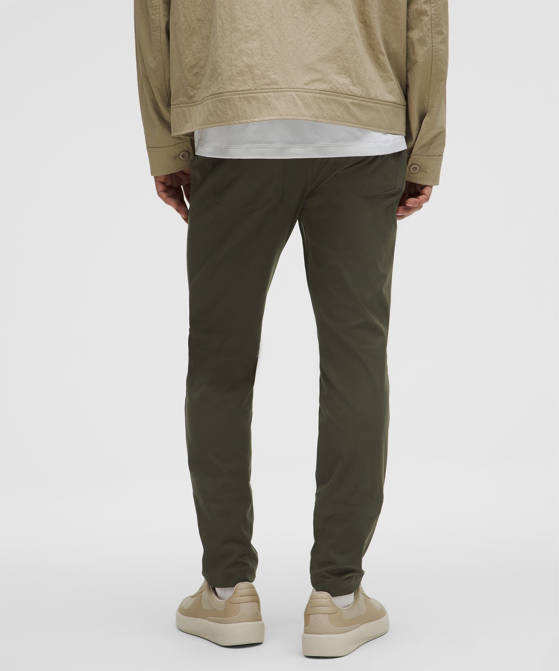 Lululemon ABC Slim-Fit 5 Pocket Pant 32L *Warpstreme Dark Olive