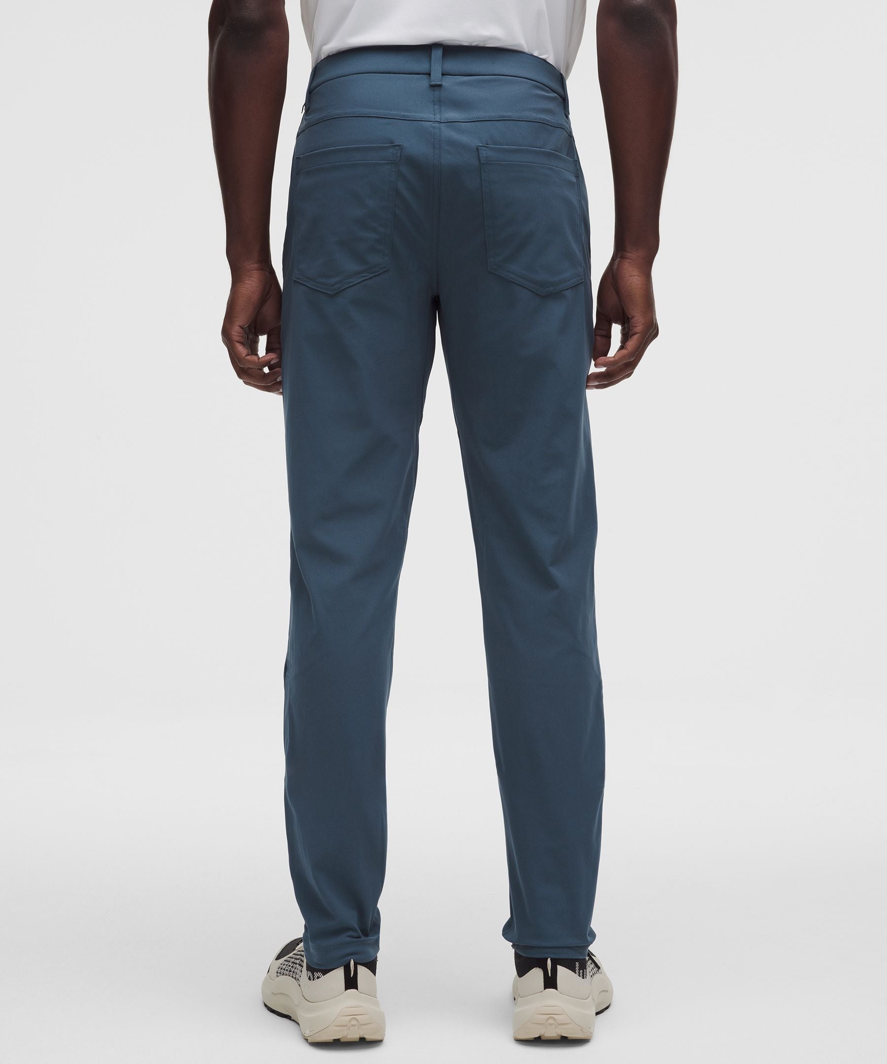 Lululemon ABC Slim-Fit 5 Pocket Pant 32L *Warpstreme Iron Blue