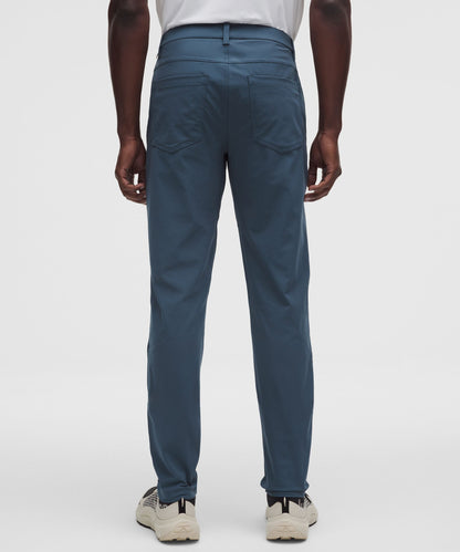 Lululemon ABC Slim-Fit 5 Pocket Pant 32L *Warpstreme Iron Blue