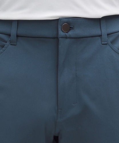 Lululemon ABC Slim-Fit 5 Pocket Pant 32L *Warpstreme Iron Blue