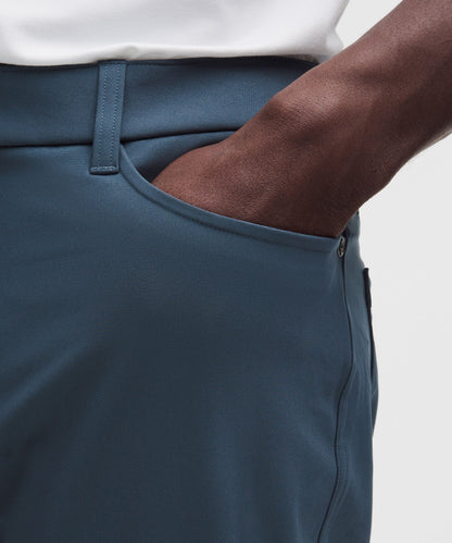 Lululemon ABC Slim-Fit 5 Pocket Pant 32L *Warpstreme Iron Blue