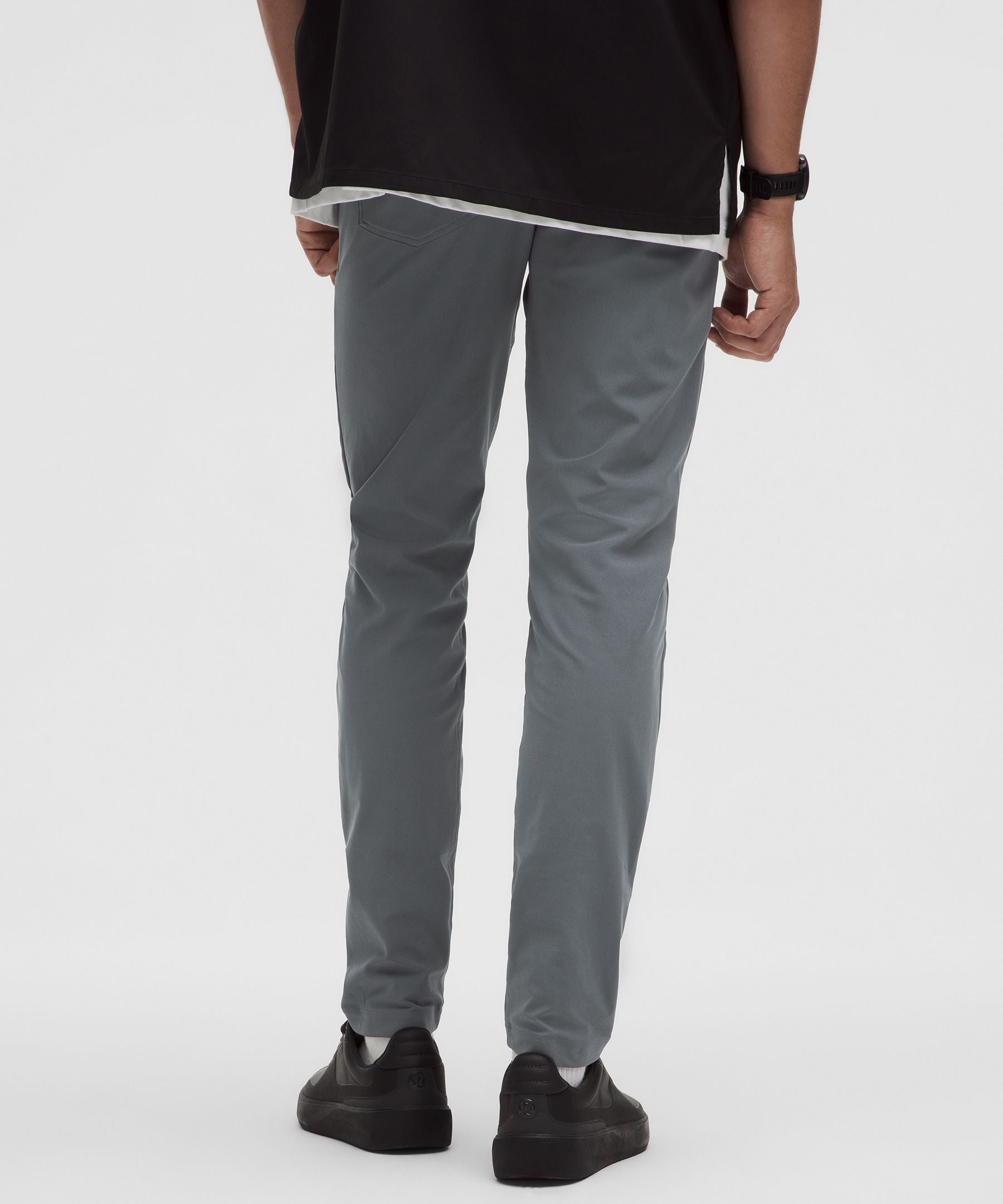Lululemon ABC Slim-Fit 5 Pocket Pant 32L *Warpstreme Oil Grey