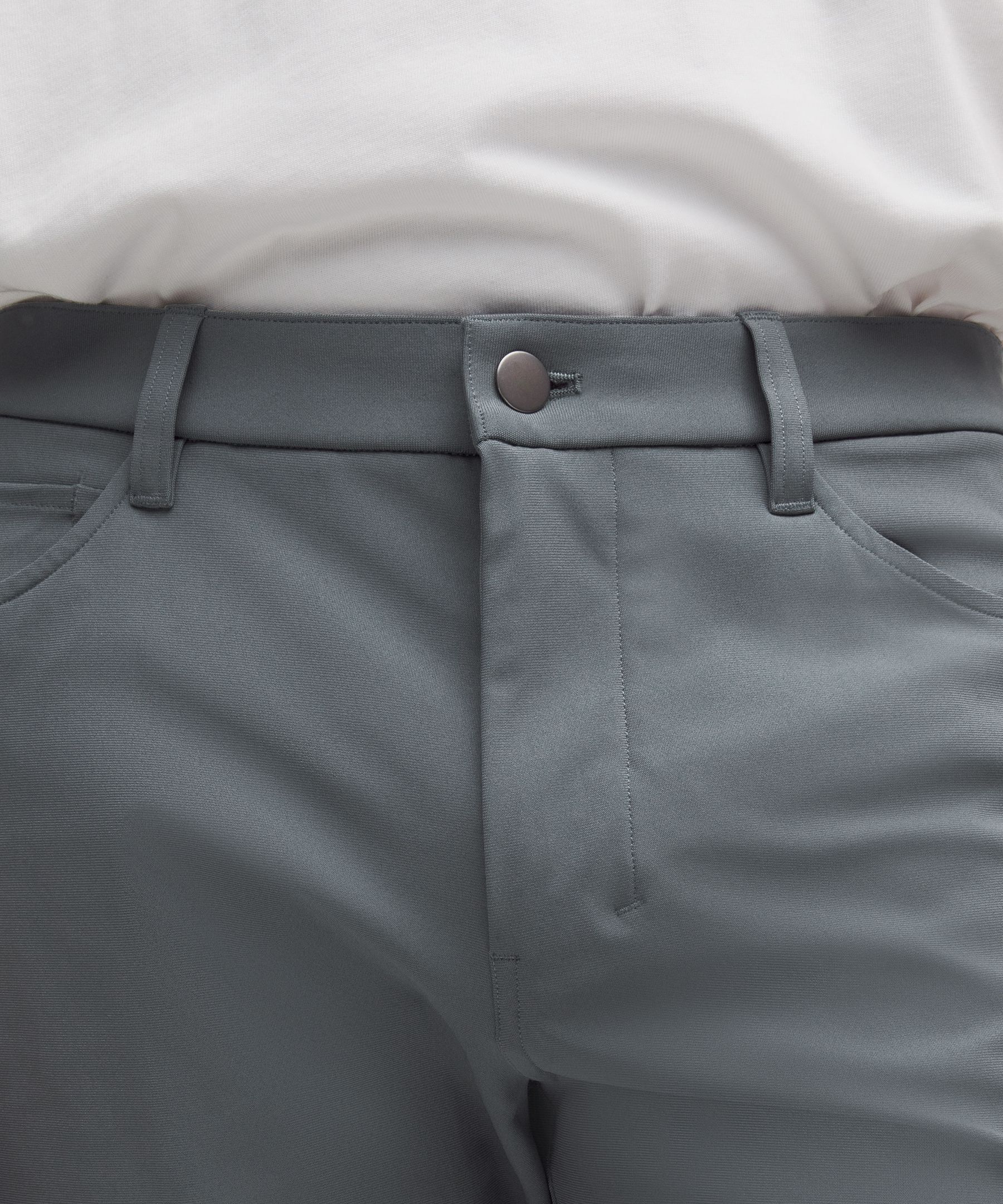 Lululemon ABC Slim-Fit 5 Pocket Pant 32L *Warpstreme Oil Grey