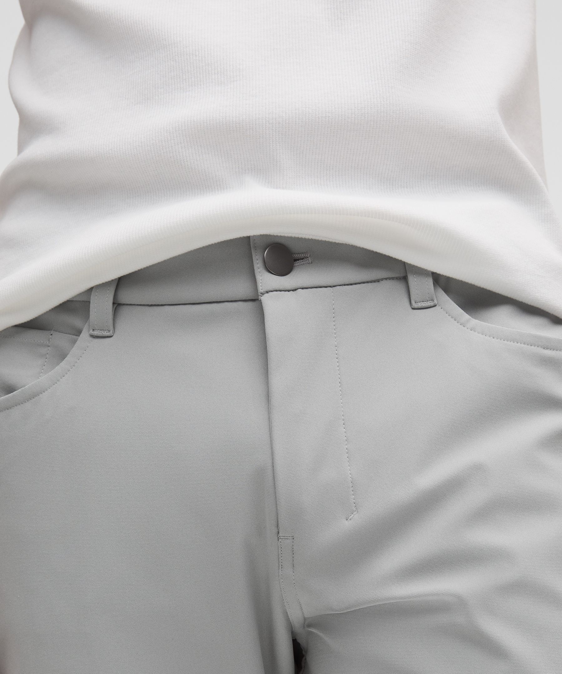 Lululemon ABC Slim-Fit 5 Pocket Pant 32L *Warpstreme Silver Drop