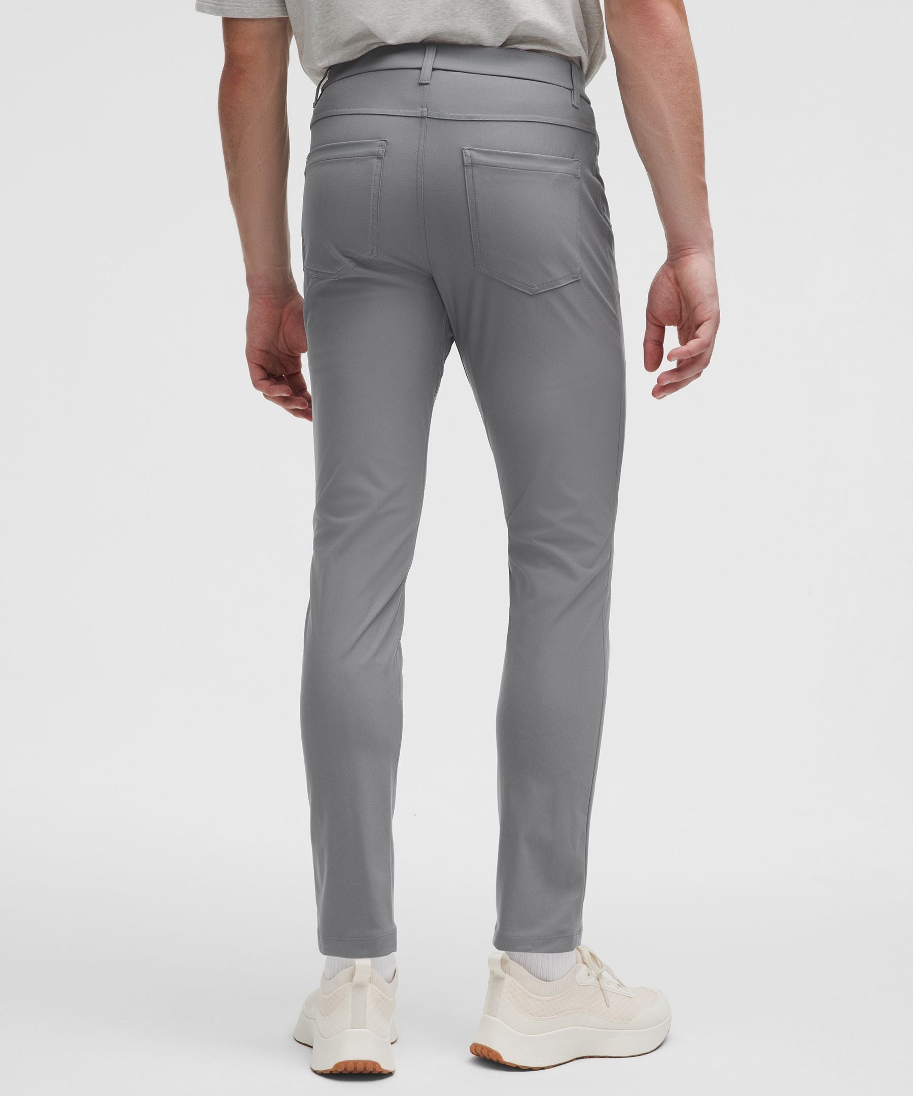 Lululemon ABC Slim-Fit 5 Pocket Pant 32L *Warpstreme Asphalt Grey