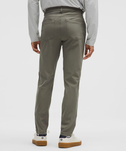 Lululemon ABC Slim-Fit 5 Pocket Pant 32L *Warpstreme Grey Sage
