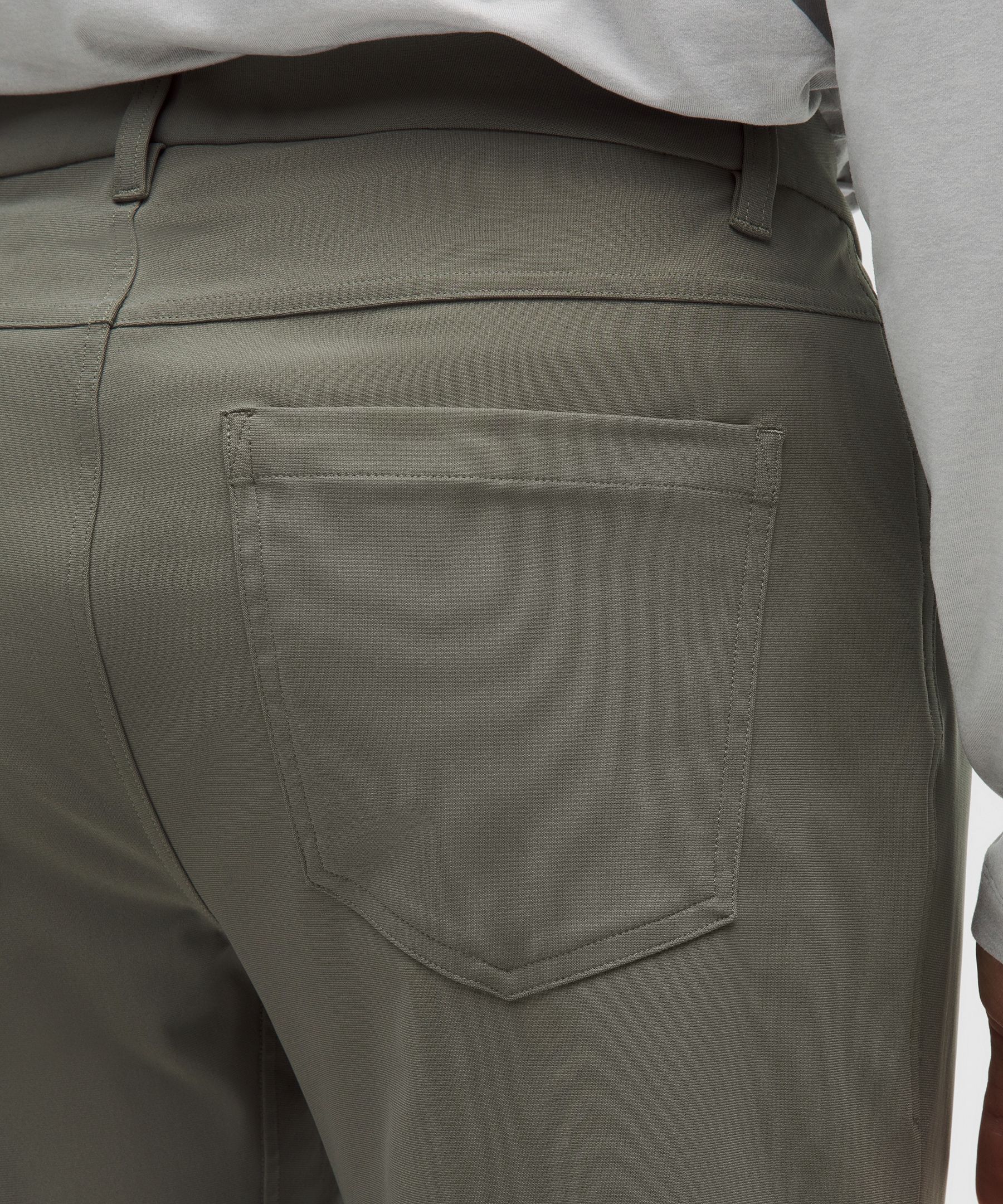 Lululemon ABC Slim-Fit 5 Pocket Pant 32L *Warpstreme Grey Sage